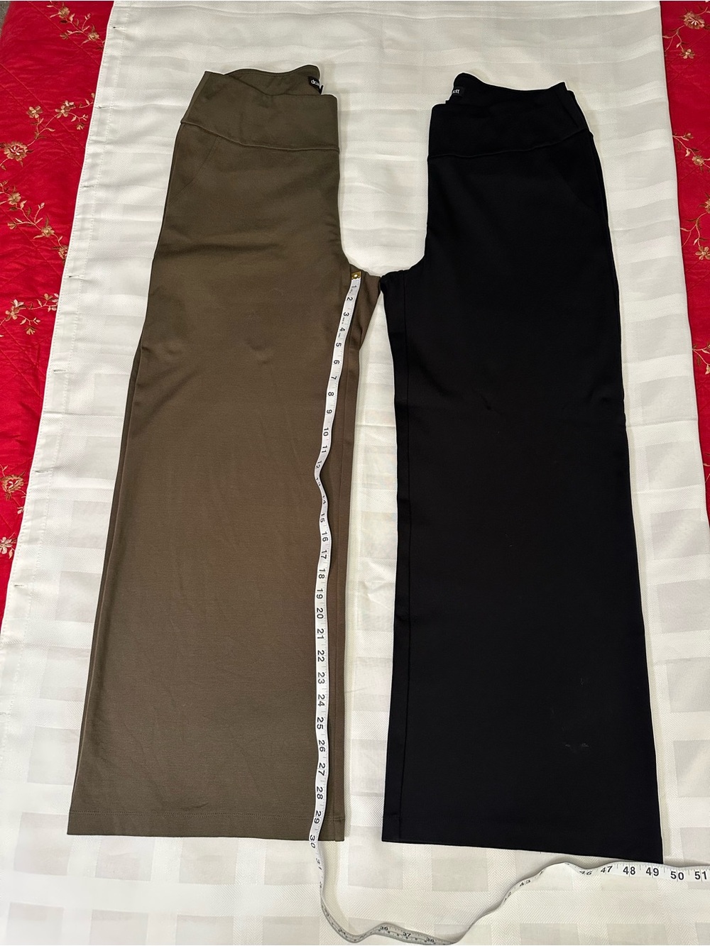 🖤💚Bundle of 2: NWOT Dear Scarlett Magic Wide Legged Pants 1X 💚🖤 Pristine cond. - Picture 3 of 7